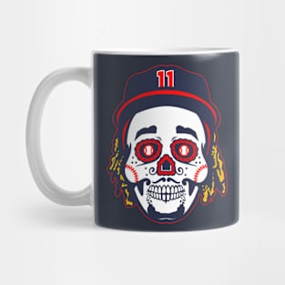 Jose Ramirez Sugar Skull Mug